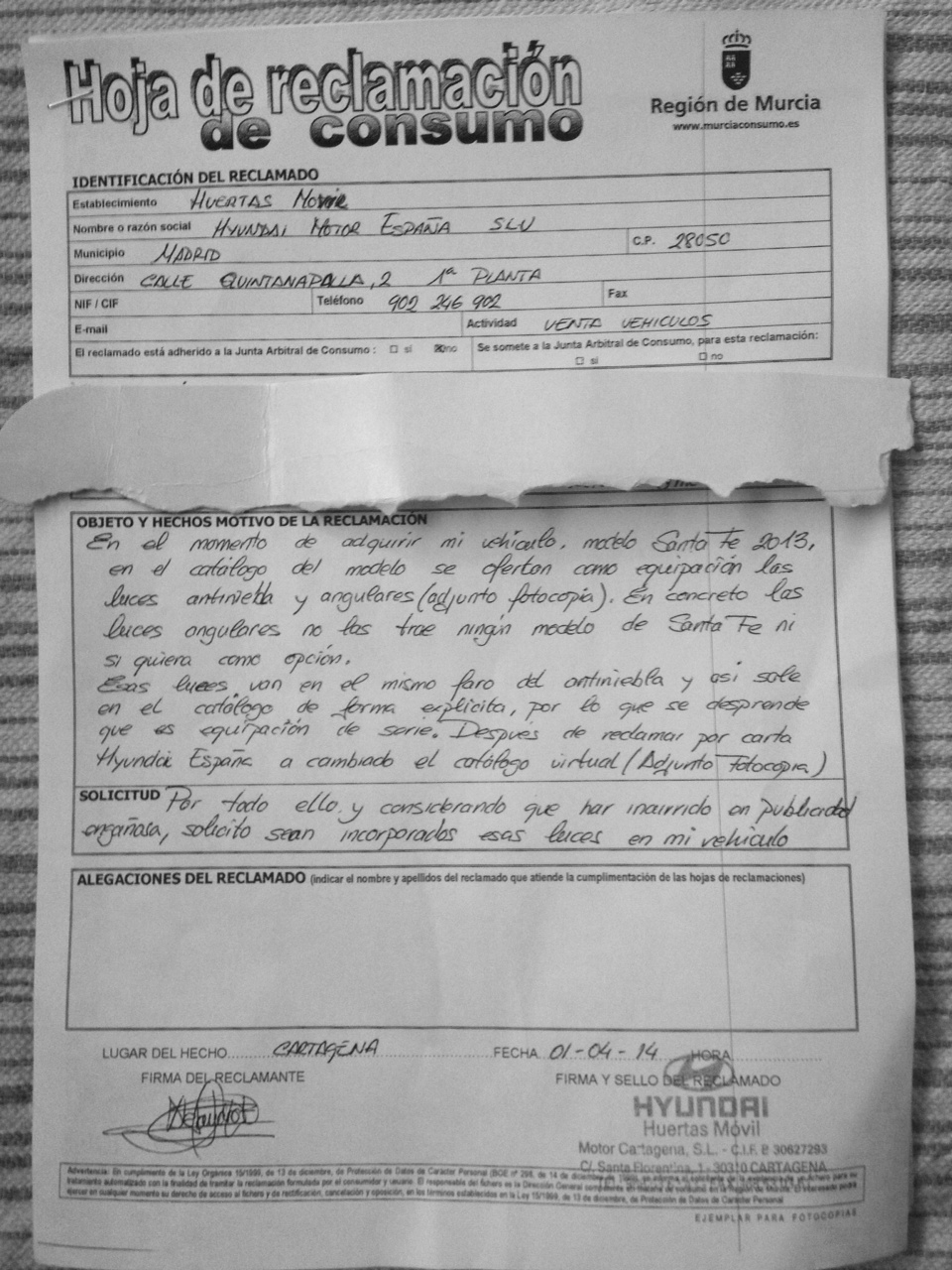 oficina del consumidor espa a foro general lista para reclamaci 211 n a hyundai espa 241 a oficina del consumidor espa a foro general lista para reclamaci 211 n a hyundai espa 241 a